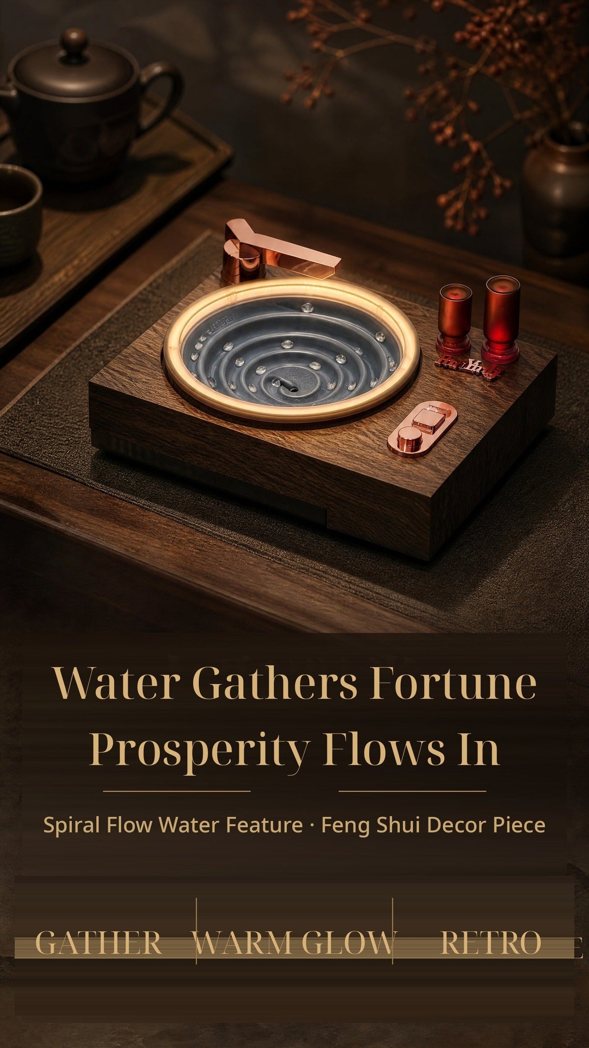 💯 Last day 49% OFF-Retro Water Drop Ambient Player💿