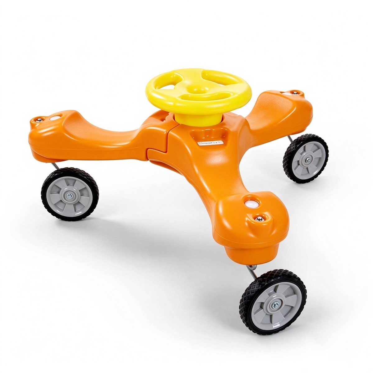 Boomerang Trike Kids 3-Wheel Wiggle Ride On Toy, No Pedal Sliding Trike with Steering Wheel
