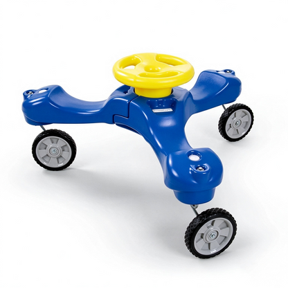 Boomerang Trike Kids 3-Wheel Wiggle Ride On Toy, No Pedal Sliding Trike with Steering Wheel