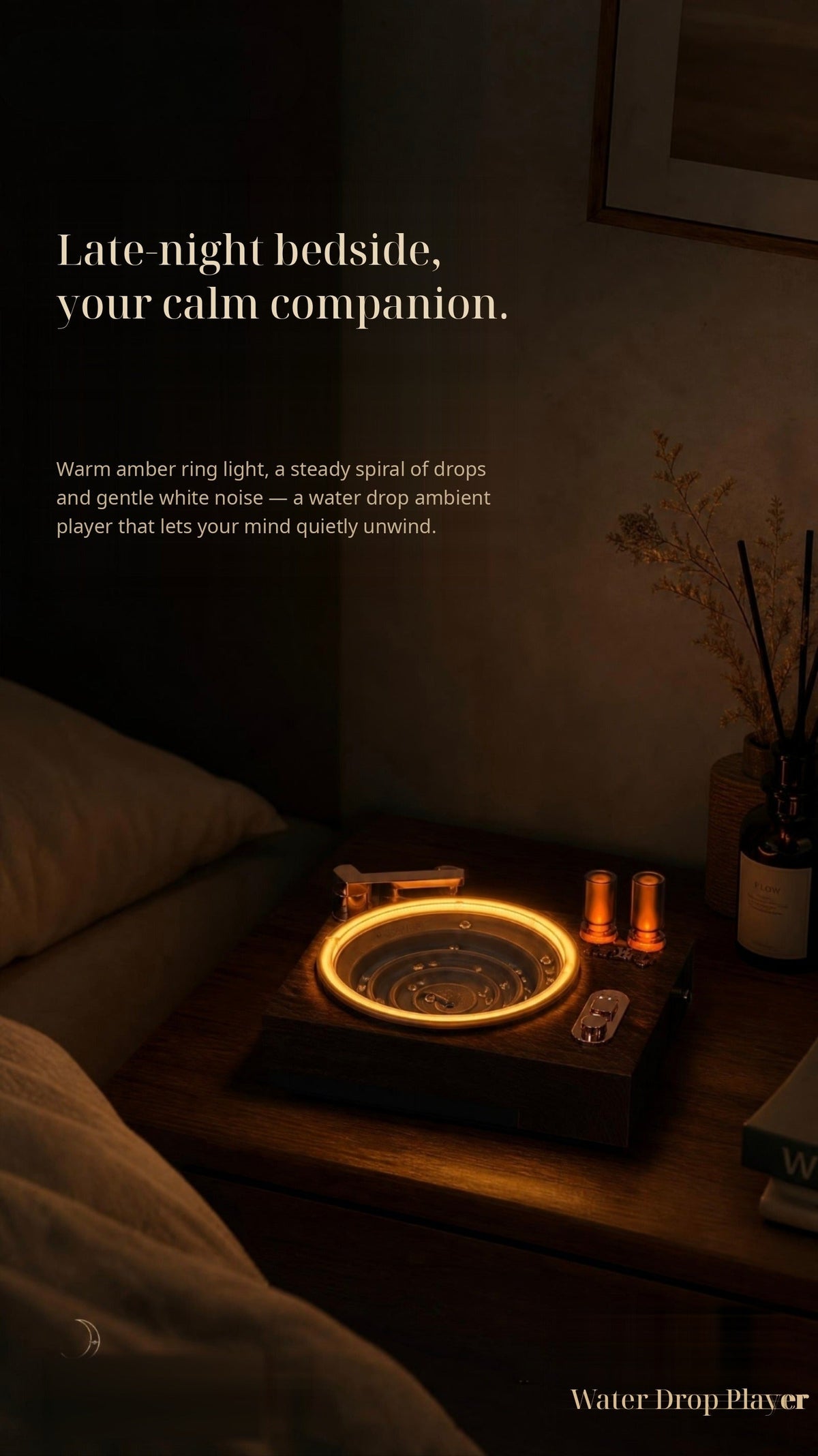 💯 Last day 49% OFF-Retro Water Drop Ambient Player💿