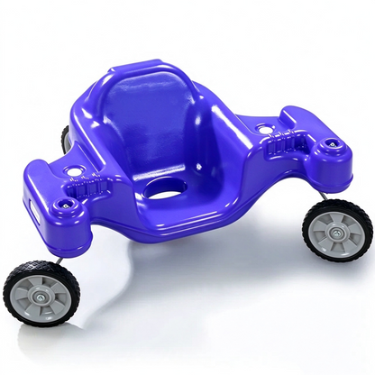 Boomerang Trike Kids 3-Wheel Wiggle Ride On Toy, No Pedal Sliding Trike with Steering Wheel