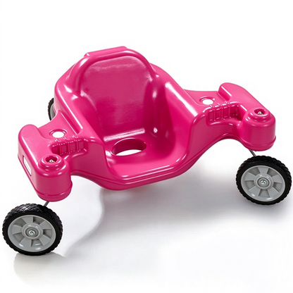Boomerang Trike Kids 3-Wheel Wiggle Ride On Toy, No Pedal Sliding Trike with Steering Wheel